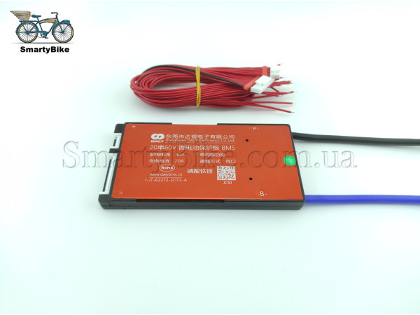 BMS LiFePo4 20s 40а симетрична з балансуванням BMS LiFePo4 20s 40а симетрична з балансуванням