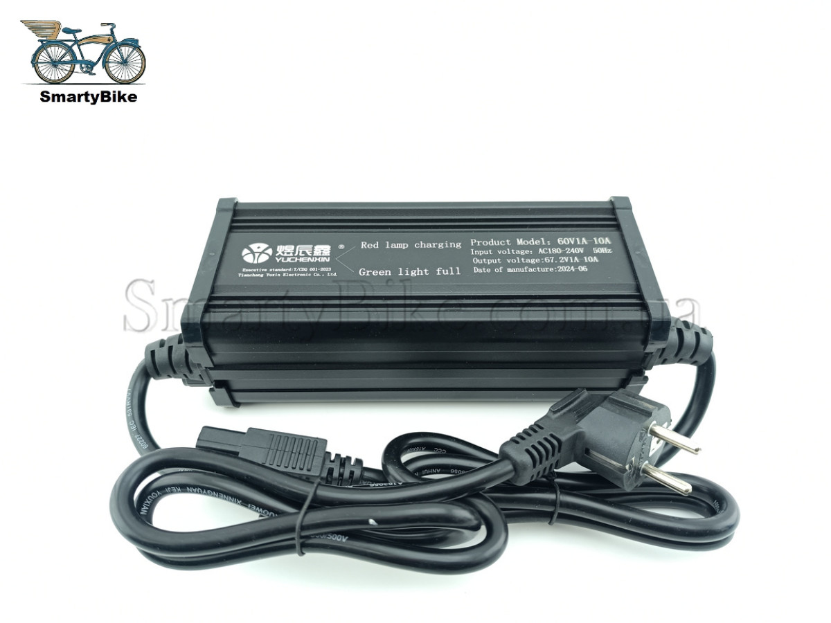 Зарядний пристрій Li-ion 60в 2-10а IEC   (16s 67,2в) 
