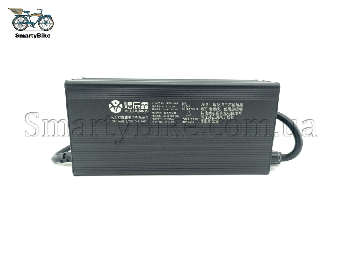 Зарядний пристрій Li-ion 60в 20а IEC   (16s 67,2в) 