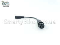 Перехідник з  DC5.5х2.1 на GX16 22AWG