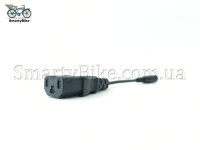 Перехідник з  DC5.5х2.1 на  IEC  22AWG