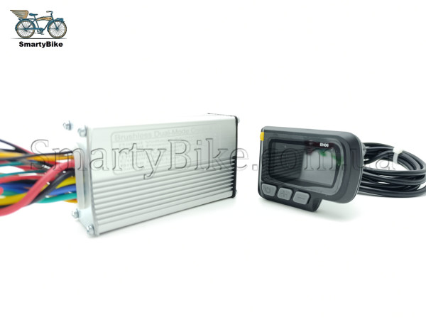 Контролер 15а 24-36-48в + LCD EN06