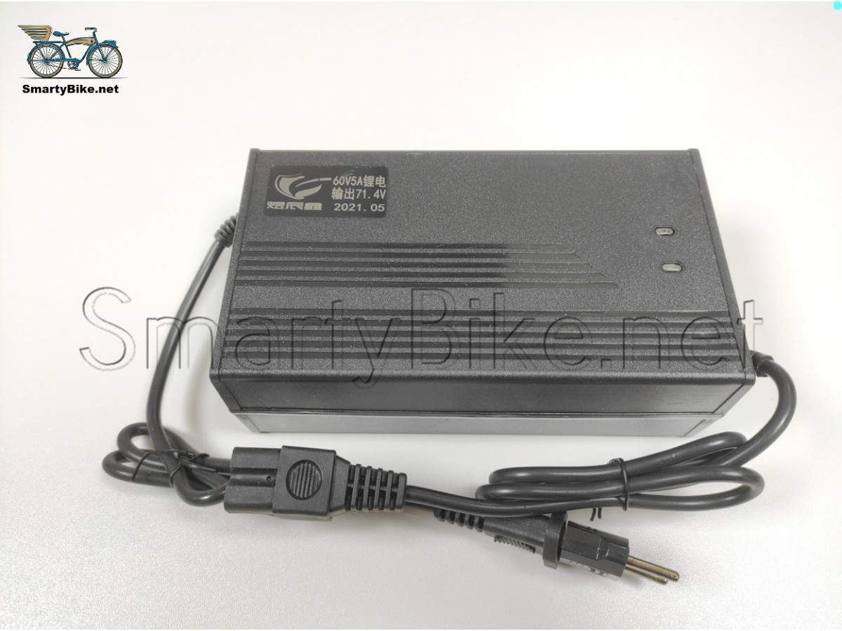 Зарядний пристрій Li-ion 64в 5а IEC  (17s 71,4в) 
