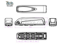 Корпус акумулятора HaiLong G56 dc