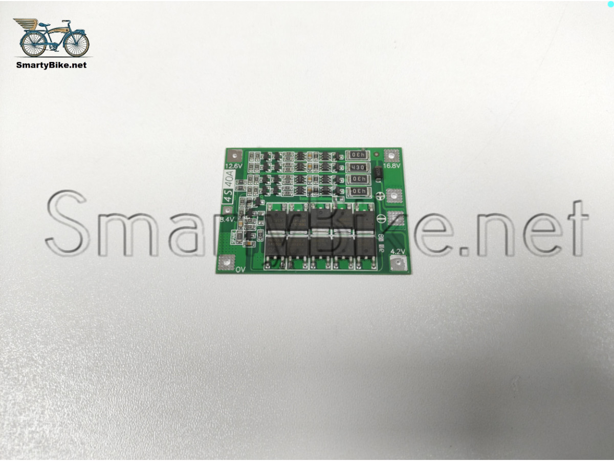 BMS li-ion 4s 40а симетрична з балансуванням