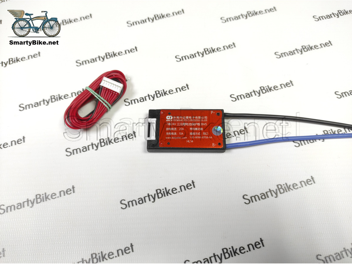 DALY BMS li-ion 7s 20a симетрична з балансуванням