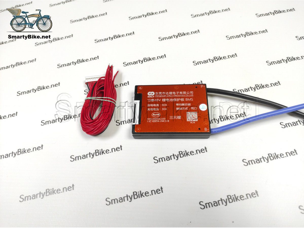 DALY BMS li-ion 13s60a симетрична з балансуванням