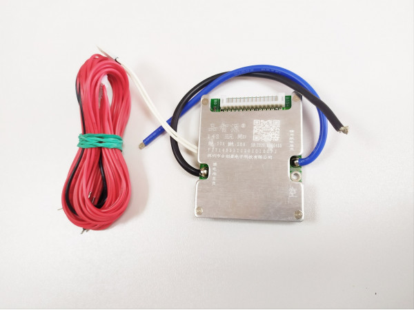 BMS li-ion 14s 20а симетрична з термодатчиком та балансуванням BMS li-ion 14s 20а симетрична з термодатчиком та балансуванням