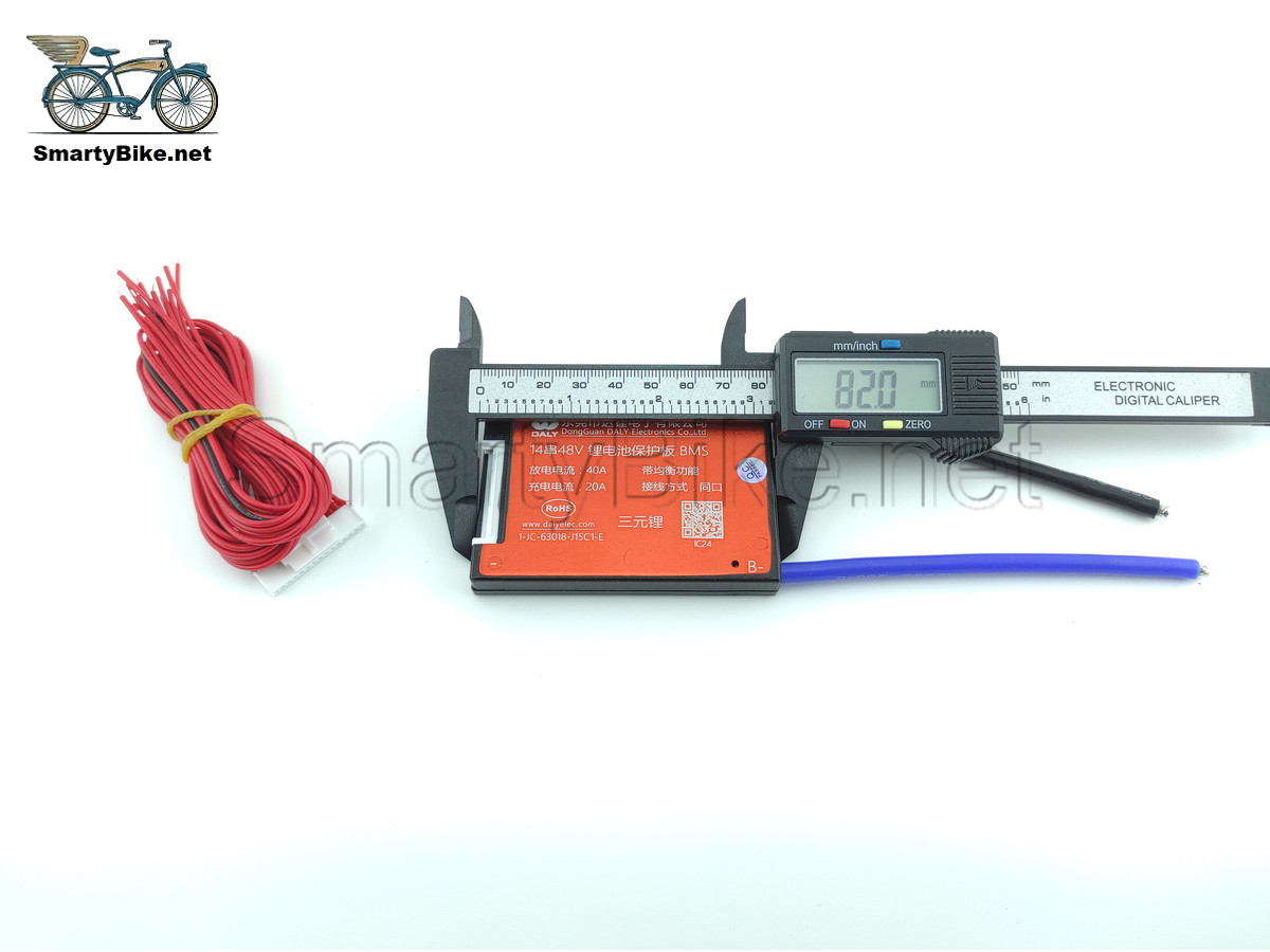 DALY BMS li-ion 14s40a симетрична з балансуванням