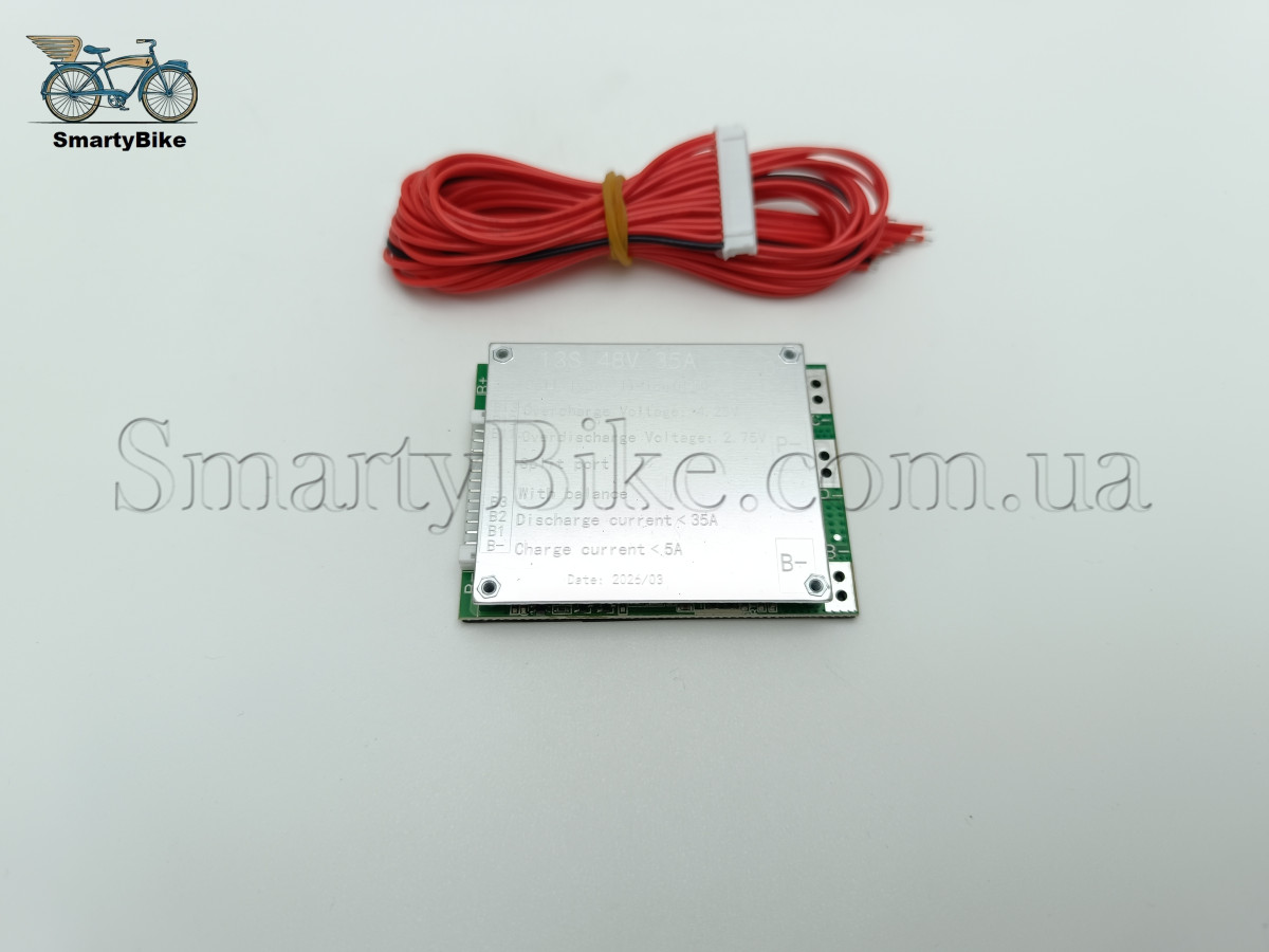 BMS li-ion 7-13s 35а асиметрична