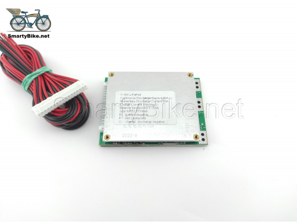 BMS LiFePo4 7-16s 20а симетрична з балансуванням BMS LiFePo4 7-16s 20а симетрична з балансуванням