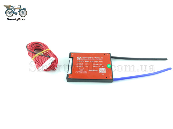 BMS LiFePo4 16s 60а симетрична з балансуванням BMS LiFePo4 16s 60а симетрична з балансуванням